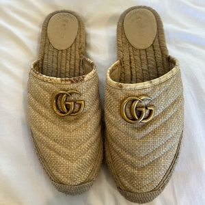 Gucci loafers, worn once, size 39.5/ 8.5